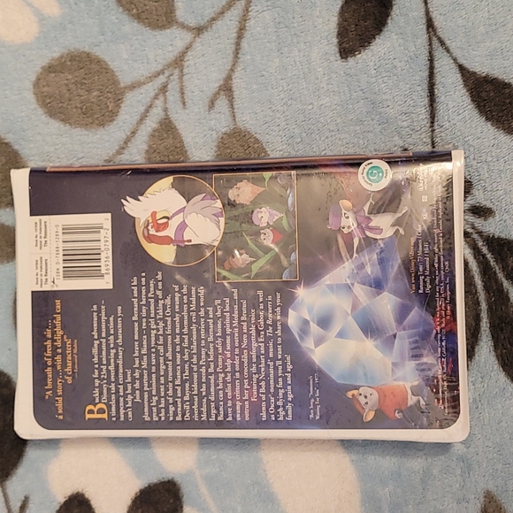 Original Unopened The Rescuers VHS - Picture 2 of 2